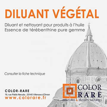 DILUANT VEGETAL - TEREBENTHINE