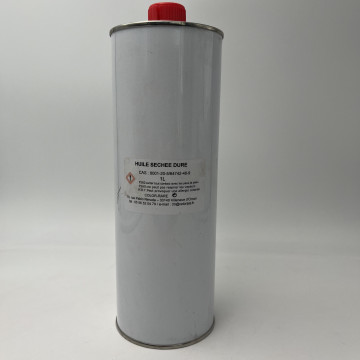 HUILE SÉCHÉE DURE