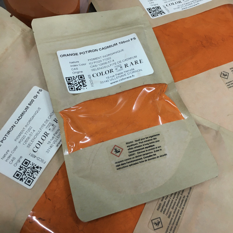 ORANGE POTIRON CADMIUM