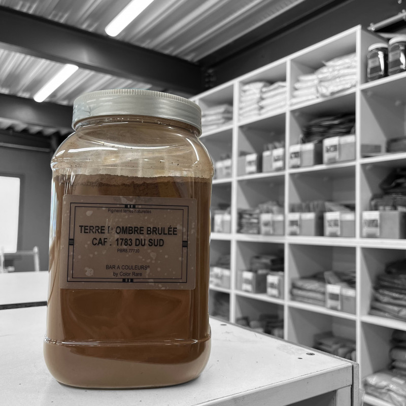 TERRE OMBRE BRULEE CAFE 1783 SUD