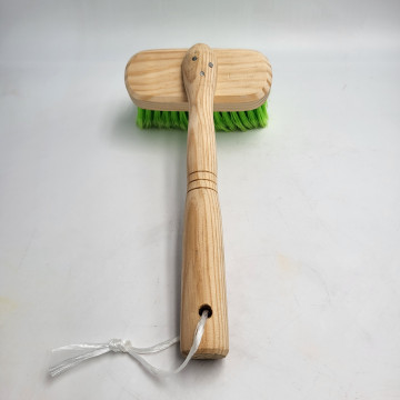 BROSSE A BADIGEON PVC MANCHE BOIS - moyen modèle