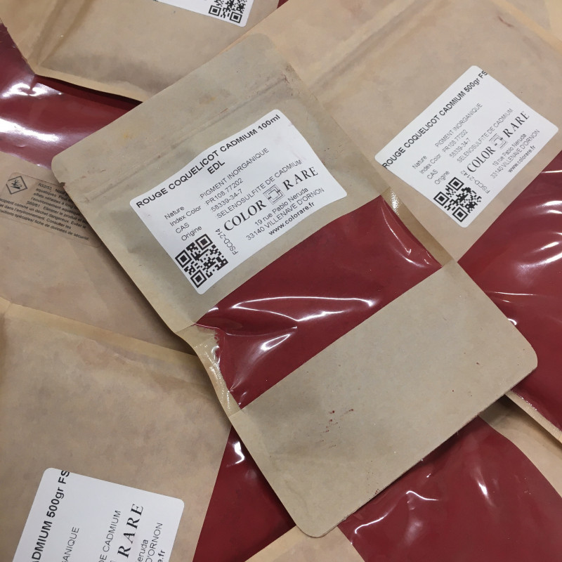 ROUGE COQUELICOT CADMIUM