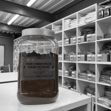 TERRE OMBRE BRULEE FONCEE 1787 SUD