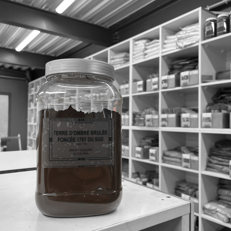 TERRE OMBRE BRULEE FONCEE 1787 SUD