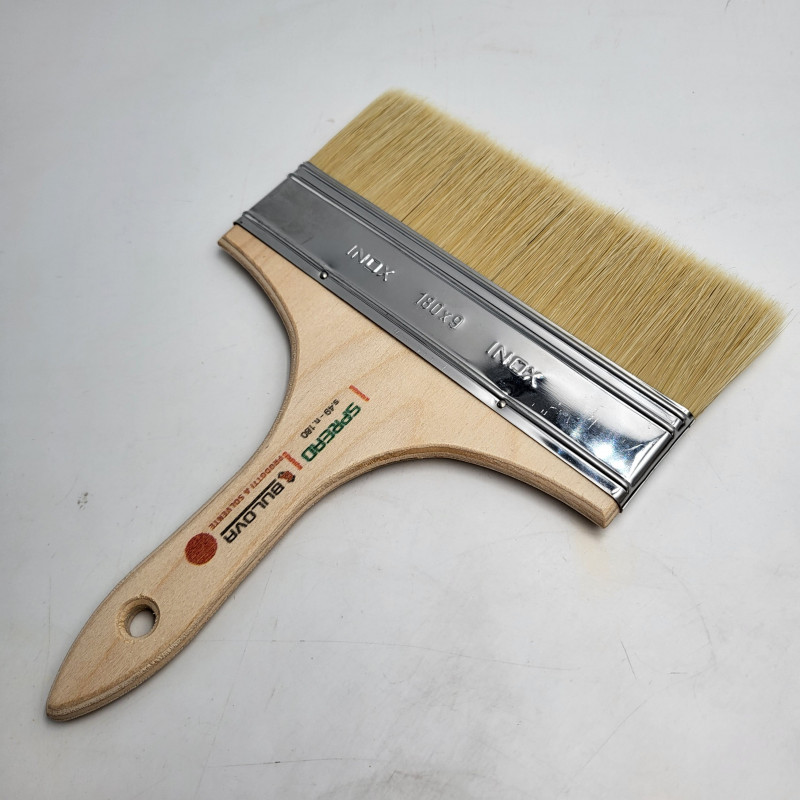 SPALTER LARGE EN SOIE BLANCHE