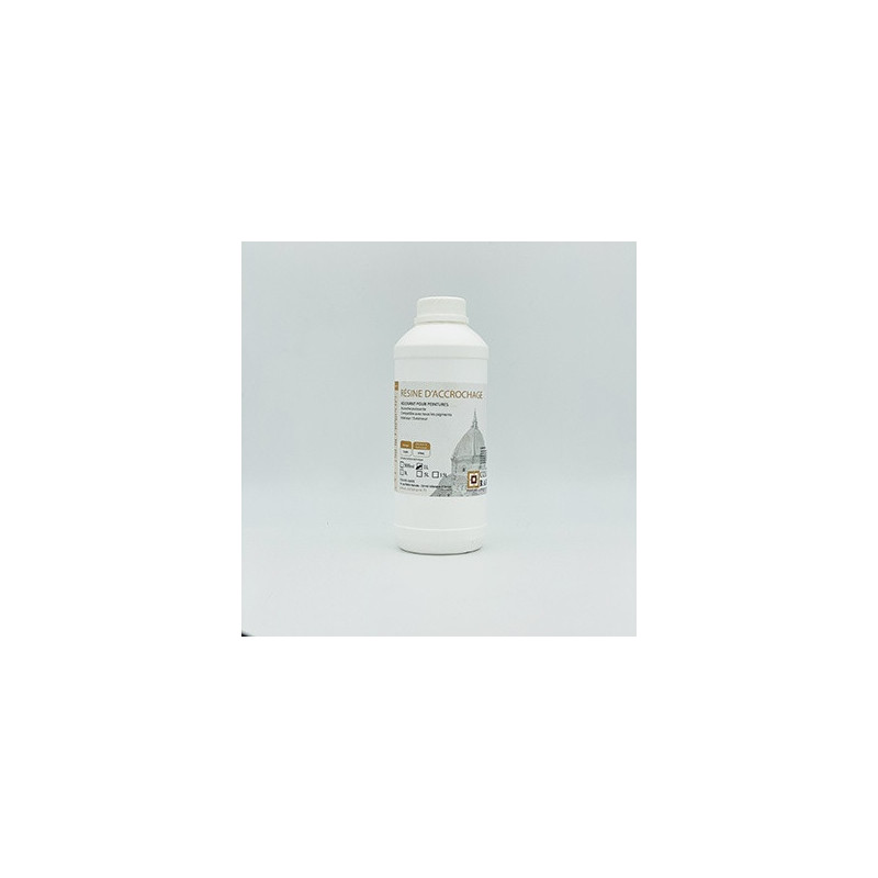 RESINE D'ACCROCHAGE
