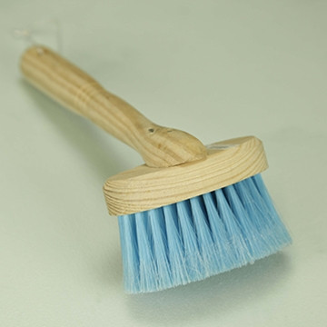 BROSSE PVC MANCHE BOIS -...