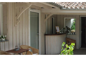 PATINE SUR BADIGEON DE CHAUX