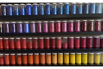LE BROYAGE DES PIGMENTS DE COULEUR